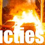 Drie auto’s beschadigd bij felle autobrand Zenostraat Rotterdam