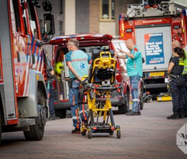 Foto: MK Mediaproducties Wooncomplex opnieuw ontruimd na CO-melding | Drierivierenlaan Ridderkerk (1)