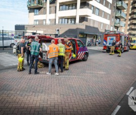 Foto: MK Mediaproducties Wooncomplex opnieuw ontruimd na CO-melding | Drierivierenlaan Ridderkerk (6)