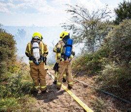 Brandweerman overleden na ongeval tijdens duinbrand | Oosterduinpad | Ouddorp (uitgelicht)