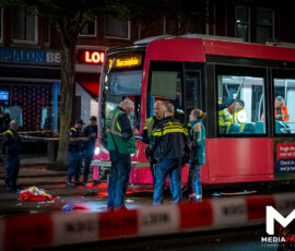 Twee vrouwen geschept door tram, beiden zwaargewond | 2e Middellandstraat Rotterdam (2)