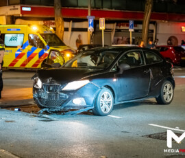Opzettelijke aanrijding, vechtpartij en drie gewonden | Zuidplein Rotterdam (3)