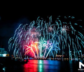 Wereldhavendagen 2026: Spektakelaire vuurwerkshow bij Erasmusbrug Rotterdam (3)