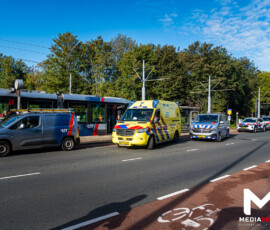 Aanrijding fatbike en RET-werkvoertuig bij werkzaamheden | Reyerdijk Rotterdam (1)