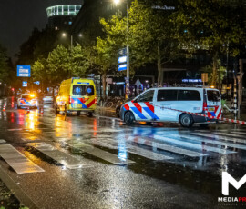 Fietser aangereden en meters door de lucht geslingerd | Blaak Rotterdam (2)