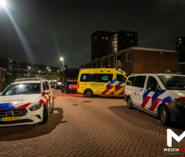 Man gewond na val in mes op Tassopad | RotterdamMan gewond na val in mes | Tassopad Rotterdam (3)