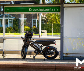 Aanrijding fatbike en RET-werkvoertuig bij werkzaamheden | Reyerdijk Rotterdam (4)