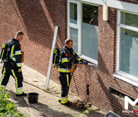 Brand in woonzorgcomplex, 60 personen geëvacueerd | Grote Stern Rozenburg (4)