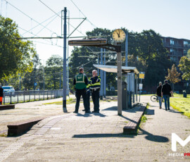 Aanrijding fatbike en RET-werkvoertuig bij werkzaamheden | Reyerdijk Rotterdam (6)