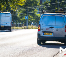 Aanrijding fatbike en RET-werkvoertuig bij werkzaamheden | Reyerdijk Rotterdam (7)