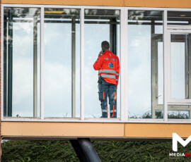 Brand in woonzorgcomplex, 60 personen geëvacueerd | Grote Stern Rozenburg (7)